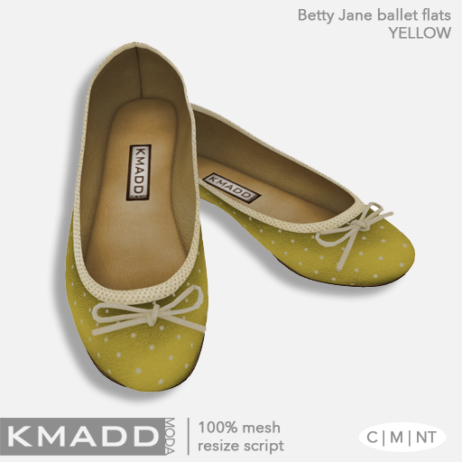 KMADD Moda ~ Betty Jane ~ Yellow