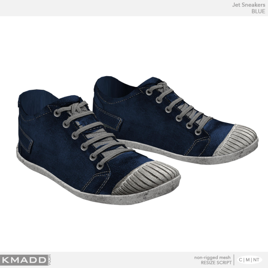 KMADD Moda ~ Jet Sneakers ~ BLUE